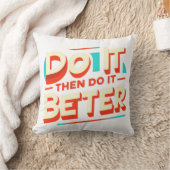 そうすればもっと良くやる クッション (ブランケット)