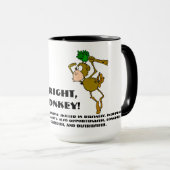 そうだよ俺は猿だ マグカップ (正面右)