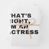 そうだよ僕は女優なんだ ラッピングペーパーシート (インサイチュ)