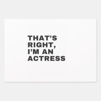 そうだよ僕は女優なんだ ラッピングペーパーシート