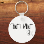 「そうだよ」 -She キーホルダー (正面)