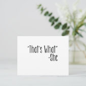 「そうだよ」 -She ポストカード (スタンド正面)