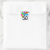 そうだわ私は50だ – 誕生日 ラウンドシール (バッグ)