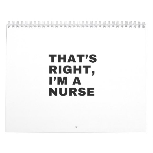 そうだ俺はナース カレンダー (カバー)
