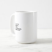 そうだ俺は金融アナリストだ コーヒーマグカップ (正面左)
