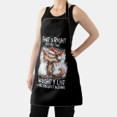 そうだ私はリストにいけな載っていて後悔している エプロン (インサイチュ)