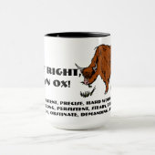 そうだ、私は牛だ マグカップ (中央)