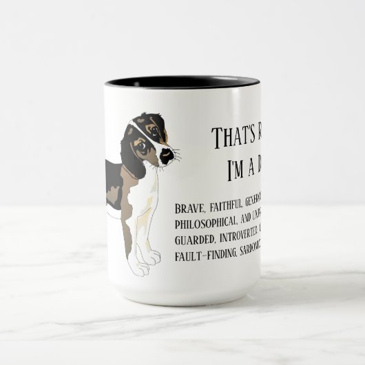 そうだ、私は犬 マグカップ (中央)