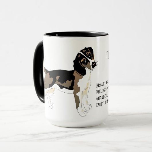 そうだ、私は犬 マグカップ (正面左)