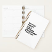 そうですね私は特別教育先生 プランナー手帳 (ディスプレー)