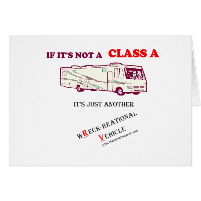 そうでなかったらクラスA RVか。 (正面横)