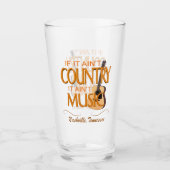 そうでなければ国は音楽ガラスのタンブラーではないです タンブラーグラス (正面)