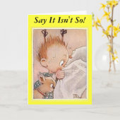 そうではないと言う カード (黄色い花)