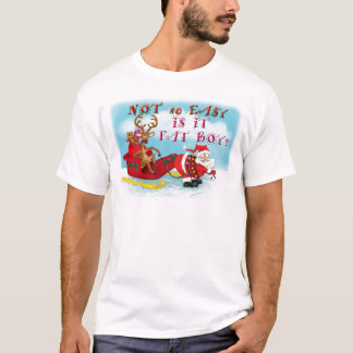 そうではない簡単は太った男の子 Tシャツ