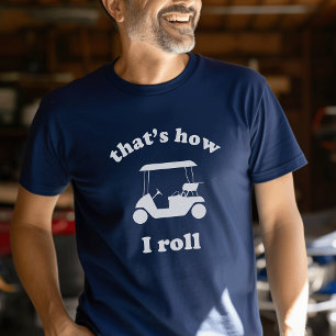 そうやって転がる カスタムゴルフ大会 Tシャツ
