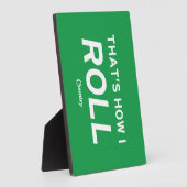 そうやって転がる フォトプラーク (側面)