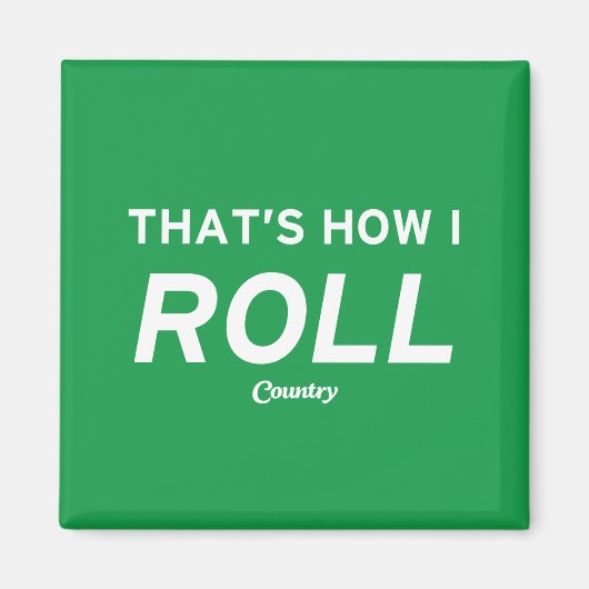 そうやって転がる マグネット (正面)