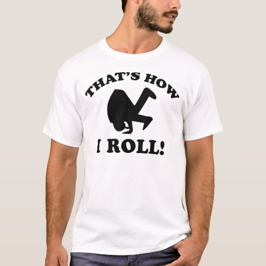 そうやって転がる！ Tシャツ (正面)