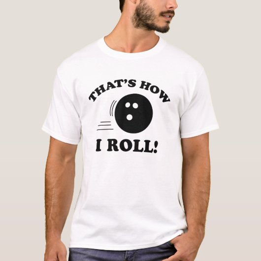 そうやって転がる! Tシャツ (正面)