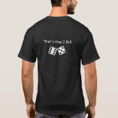 そうやって転がTシャツ Tシャツ (裏面)