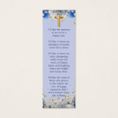 そうエレガントデイジー記念葬式ブックマーク (裏面)