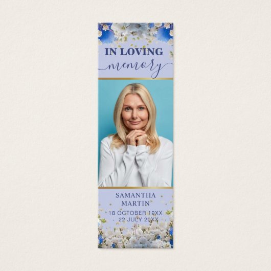 そうエレガントデイジー記念葬式ブックマーク (正面)