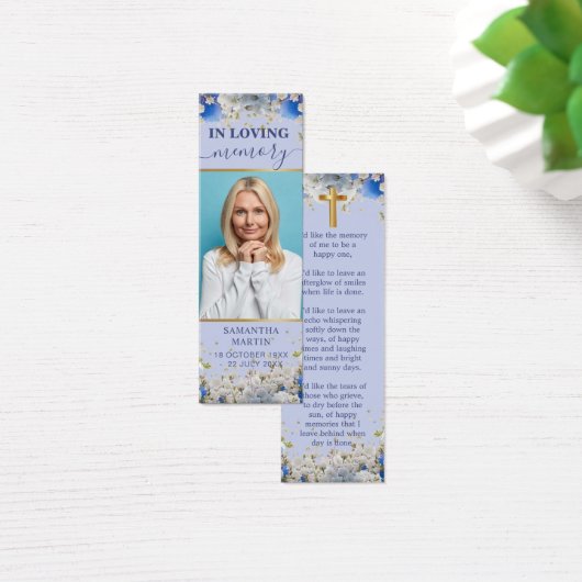 そうエレガントデイジー記念葬式ブックマーク (デスク)