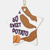 そうサツマイモ セラミックオーナメント (左)