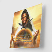 そう世界2の柱時計愛される神のため スクエア壁時計 (傾斜)