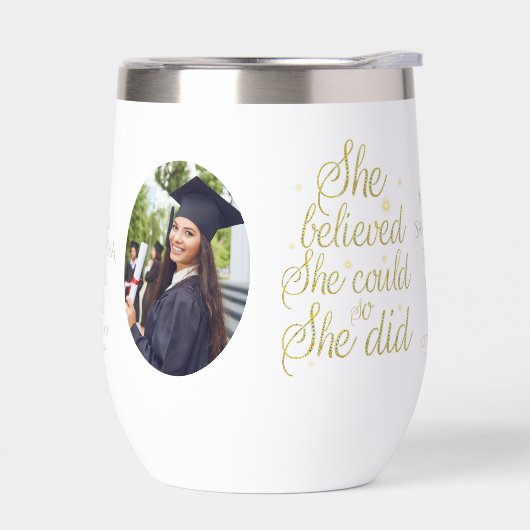 そう信じたからこそできた 感動の卒業記念品 (左面)