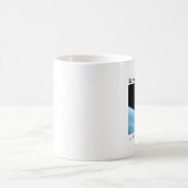 そう多くの人間、そう少数の小惑星のマグ コーヒーマグカップ (中央)