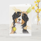 そう多くの友人 カード (黄色い花)