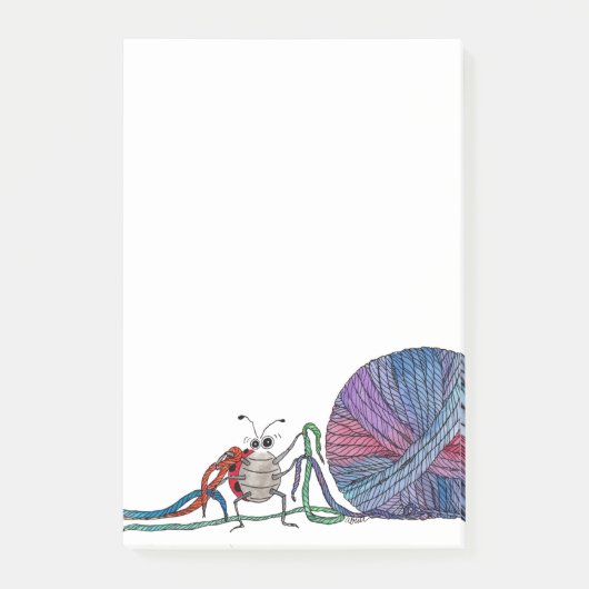 そう多くの未決事項のてんとう虫のポスト・イット ポストイット (正面)