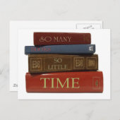 そう多くの本そう少し時間 ポストカード (正面/裏面)