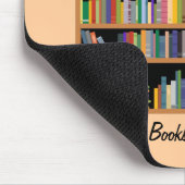 そう多くの本(カスタマイズ可能な) マウスパッド (コーナー)