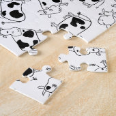 そう多くの牛ジグソーパズル ジグソーパズル (側面)