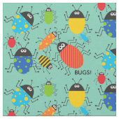 そう多くの虫の生地 ファブリック (クローズアップ)