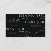 そう多数はあなたのロイヤリティ(パンチカード)のために感謝していしていますyous ロイヤリティカード (裏面)