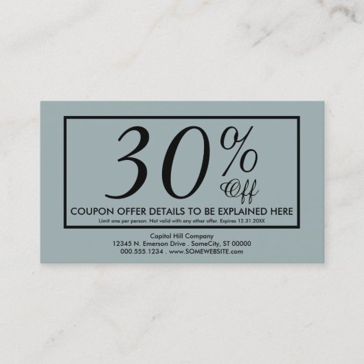 そう多数はyousクーポンカードを感謝していしています 割引カード (正面)