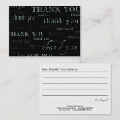 そう多数はyousコメントカードを感謝していしています 名刺 (正面/裏面)