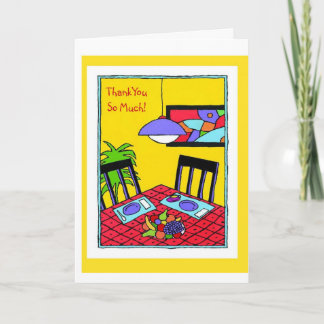 そう大いに感謝していして下さい! サンキューカード