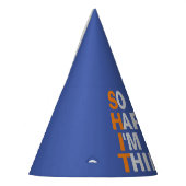 そう幸せ私は30第30誕生会の帽子です パーティーハット (左)