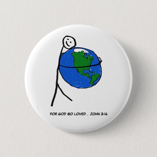 そう愛されたボタン 缶バッジ (正面)