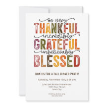 そう感謝の秋ディナーパーティー