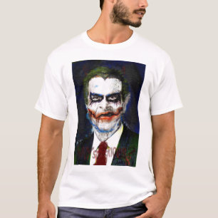 そう深刻なぜブッシュのジョーカー Tシャツ