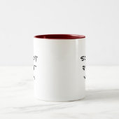 そう熱い今! ツートーンマグカップ (中央)