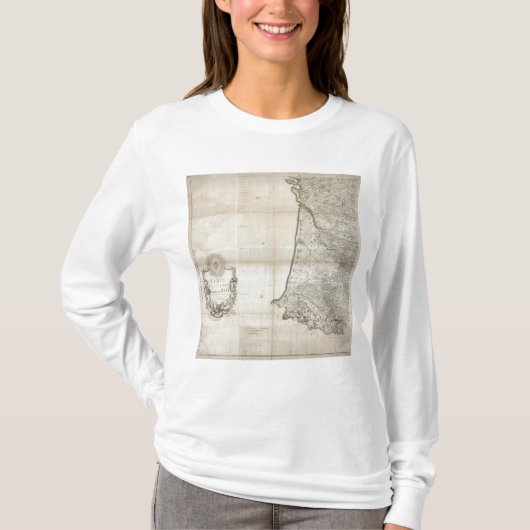 そう献立表deのlaフランス tシャツ (正面)