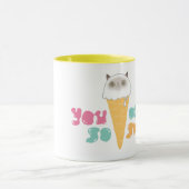 そう甘いマグです マグカップ (中央)