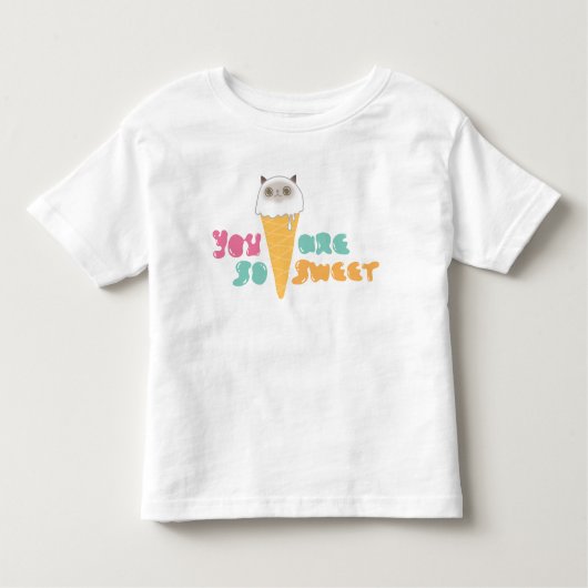 そう甘い幼児のティーです トドラーTシャツ (正面)