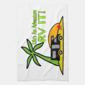 そう生命の冒険RVそれ キッチンタオル (縦)